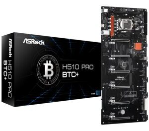 Motherboard ASRock H510 Pro BTC+ Mining S1200 DDR4