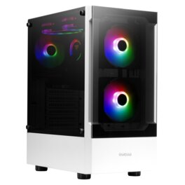Gabinete Gamdias Talos E3 TG C/Coolers x3 Vidrio Templado White