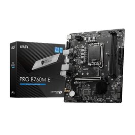 Motherboard MSI Pro B760M-E LGA1700 DDR5