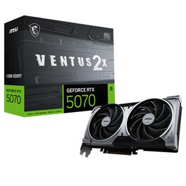 Placa de Video MSI Nvidia Geforce RTX 5070 Ventus 2X OC 12Gb...