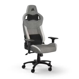 Silla Gamer Corsair T3 RUSH Grey / White V2 2023