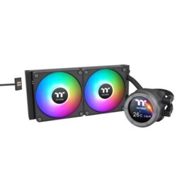 Water Cooler Thermaltake TH240 V2 Ultra EX ARGB LCD 2.1" Black