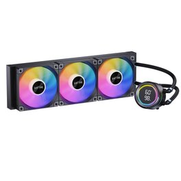 Water Cooler CPU Raptor Aqua Pro 360 Display 3X Negro
