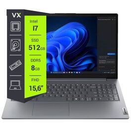 Notebook Lenovo V15 G5 Core i7 13620H 8GB 512GB 15.6" Luna Grey