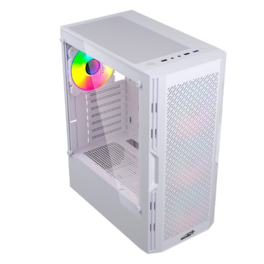 Gabinete Sentey Hunter Mesh TG C/Coolers x4 ARGB Vidrio...