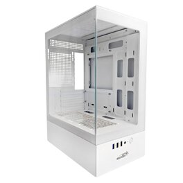 Gabinete Sentey H10 TG Vidrio Templado White