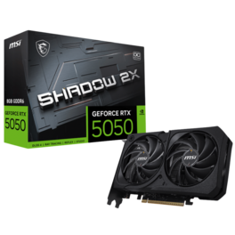 Placa de Video MSI NVIDIA GeForce RTX 5050 8GB Shadow 2X OC