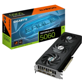Placa de Video Gigabyte NVIDIA GeForce RTX 5060 8GB Eagle Max...