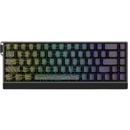 Teclado Magnético Irok MERCURY68 Purple Star Switch...