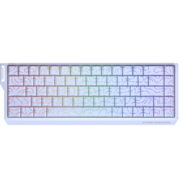 Teclado Magnetico Fantech ATOM HE68 PRO Emerald Switch Ingles...