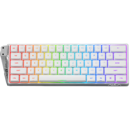 Teclado Magnetico Aula WIN60HE Greywood Switch Ingles White