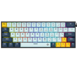 Teclado Mecanico Fantech ATOM63 Taro Switch Sky Blue RGB